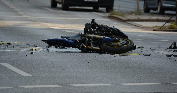 wypadek motocykl